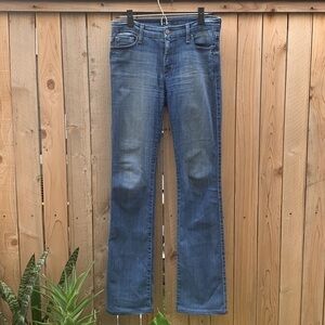 Fidelity Denim Kat Mid Rise Slim Boot size 28